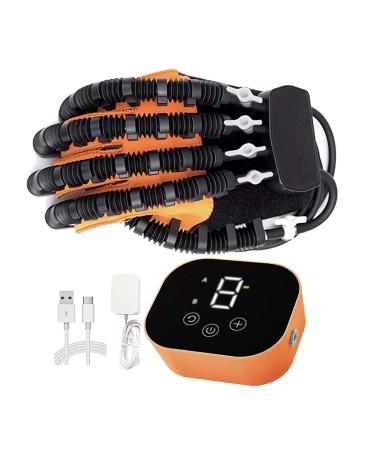 Rehabilitation Robot Gloves Upgrade Hemiplegia Hand Stroke Recovery Equipment with USB Chargeable and Strength Adjustment Multiple right hand Small
