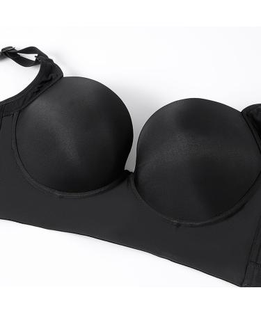 Yhybn Plus Size Minimizer Bra for Women - Full Coverage Seamless Wireless Shaper Soft Support in Black (Size 42/95 CDE) - Ideal for Everyday Wear & Sports - Buy Online on GoSupps.com