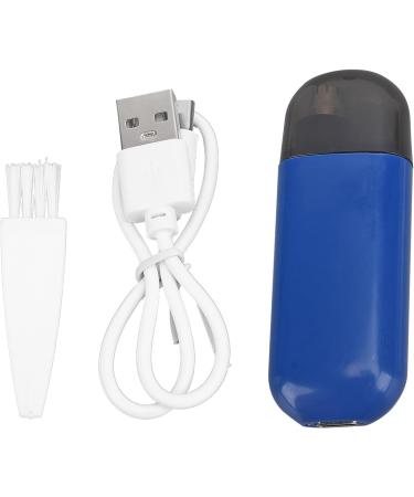 Buy Ear Nose Hair Trimmer - 7000 RPM Type C - Gentle Grooming for Men - Daily Care (Blue) | International Shipping - Buy Online on GoSupps.com