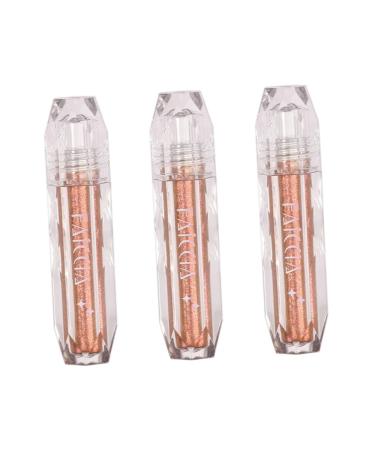 Beavorty 3 pcs liquid eyeshadow glitter makeup glitter eye shadow liquid makeup eye shadow liquid metal 1 count (Pack of 1) As Shownx3pcs