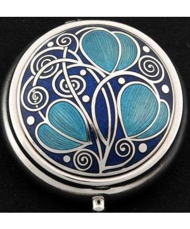 Buy Celtic Swirls Purple Pill Box | Unique International Shipping | Organize Your Medications - Buy Online on GoSupps.com