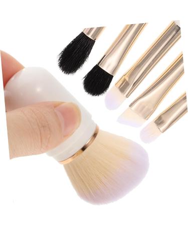 MAGICLULU 5 Sets Makeup Brush Set Practical Makeup Cosmetic Brush Make up Brushes Loose Powder Makeup Brush Mini Makeup Thick Aluminum Tube Travel With White Blush Brush - Buy Online on GoSupps.com