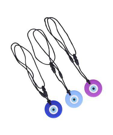 Silicone Baby Bite Ring - 3-Part Round Teething Toy | Soft & Portable Sensory Chew Stick for Molar Relief - Buy Online on GoSupps.com