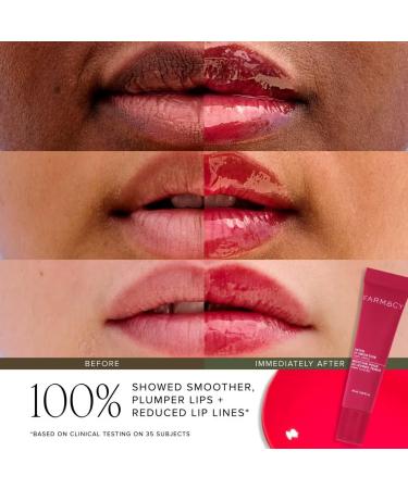 Farmacy Apple A Day Lip Balm Kit - Tinted Lip Peptide Treatment & Overnight Balm Duo - Moisturizing, Plumping & Hydrating Skincare Kit (2 Count) - Buy Online on GoSupps.com