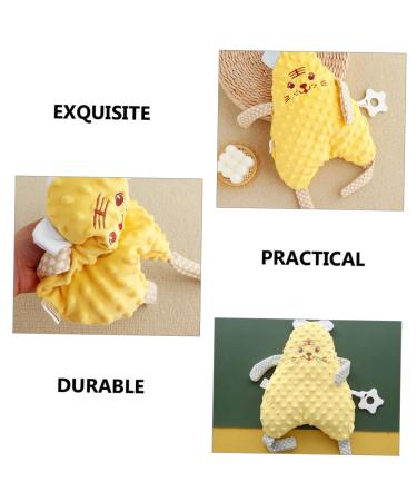 ABOOFAN 4-Piece Baby Comfort Towel Set | Plush Cuddly Toys & Pacifier Blanket - Perfect Newborn Gifts - Buy Online on GoSupps.com