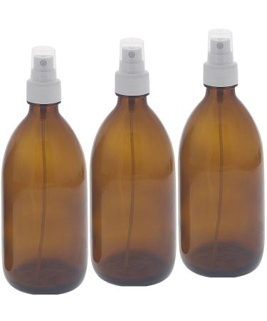 3 250 ml brown glass bottle with atomizer Kosmetex glass spray bottle narrow neck bottle 3 250 ml