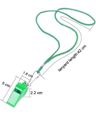 Neoreser 4-Pack Sports Whistles - Versatile Plastic Referee Whistles for Coaches Teachers & Emergencies - Buy Online on GoSupps.com