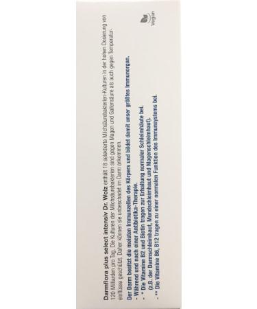 Dr. Wolz Darmflora Plus Select Intensive - 3 x 80 Capsules | International Shipping Available | Probiotics for Digestive Health - Buy Online on GoSupps.com