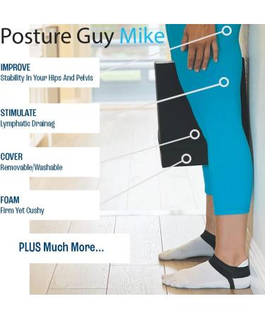 Posture Guy Mike Small Foam Block Intended for Egoscue Exercise Posture Workouts Sweat Proof and Washable Equipment - Buy Online on GoSupps.com