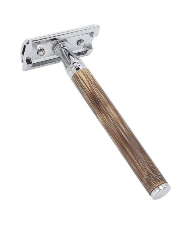 Buy Portable Safety Razor - Solid Manual Shaver for Men | Ideal for Home & Travel Facial Care - Buy Online on GoSupps.com