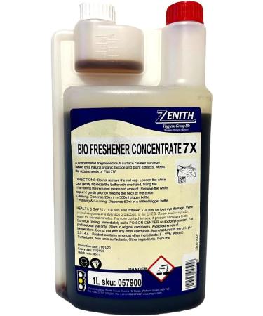 Bio Freshener Concentrate 1 Litre Antibacterial Multi Purpose Sanitiser Surface Natural Organix Cleaner - Buy Online on GoSupps.com