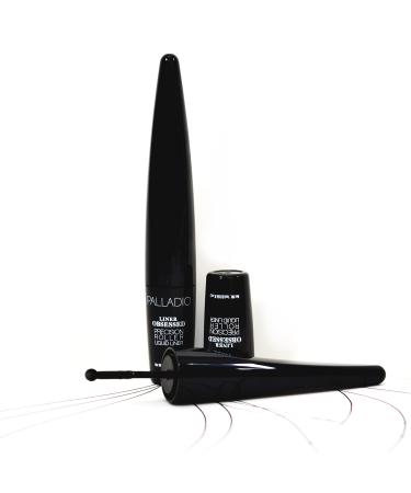 Palladio Liner Obsessed Precision Roller Liquid Eye Liner Eyeliner for Rolling up precise and sharp lines to apply perfectly straight lines matt black finish (black 0.034 fl oz (1 piece)