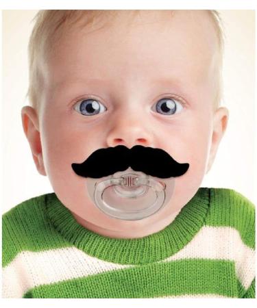 Buy Toy Zany Moustache Pacifier - UK Import | Fun Baby Soother for International Shipping - Buy Online on GoSupps.com