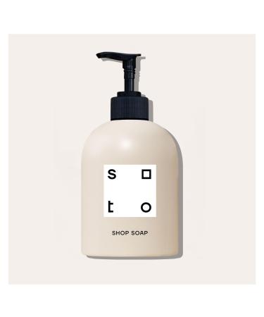 soto Industrial Shop + Studio Hand Soap (No. 34 Miaki Rose) - 16 Ounces of heavy duty hand degreaser with exfoliating volcanic pumice & moisturizers removes paint ink oil grease dirt & more