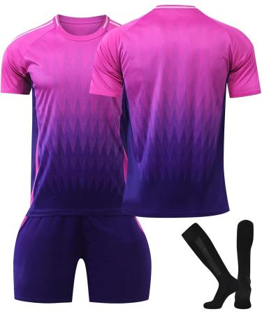 Shop Children's Germany 2024/25 Home/Away Football Jersey Set - Men Teenager Training Suit & Socks - Buy Online on GoSupps.com