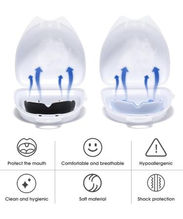 Tooth Protection for Kids Ages 9-15 - 2-Piece Mundsprung Hockey Gear for Boxing MMA Football & Muay Thai - Buy Online on GoSupps.com