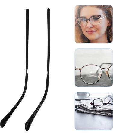 Ultechnovo Accessories: Metal Temple Arm Replacement Covers for Sunglasses - Glasses Repair Set (Black 14x3cm) - Buy Online on GoSupps.com