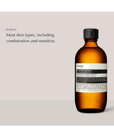 Aesop B & Tea Balancing Toner | 6.8 fl oz | Paraben-Free, Cruelty-Free & Vegan - Buy Online on GoSupps.com