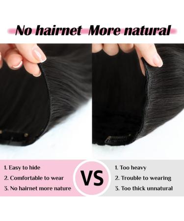 Kinky Curly Clips in Hair Extensions for Women 7 Pieces Set Deep Water Wave Clips in Synthetic 16 Inch (Ombre Brown) 16 inches T30# - Buy Online on GoSupps.com