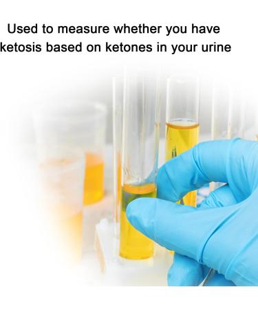 Ketone Urine Test Strips 100pcs - Accurate Keto Urine Testing for Ketosis Level Monitoring - Buy Online on GoSupps.com