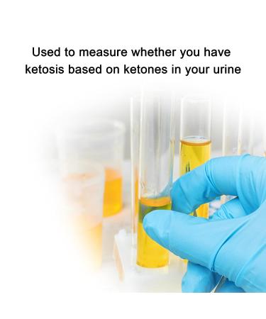 100 Urinalysis Ketone Test Strips for Accurate Body Ketone Level Monitoring - Buy Online on GoSupps.com