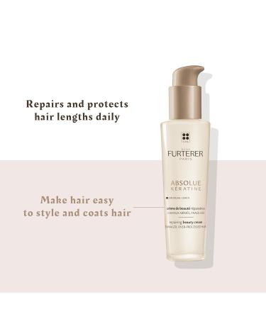 Ren Furterer - ABSOLUE KERATINE - Repairing Beauty Cream - Leave-In Treatment With Plant-Based Keratin - 100ml - Buy Online on GoSupps.com