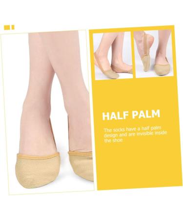 Buy 4 Pairs Yoga Toe Protector Socks for Women - Invisible Nylon Forefoot Style - International Shipping Available - Buy Online on GoSupps.com