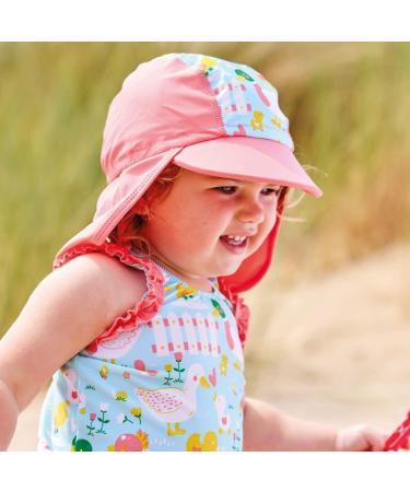 Splash About Baby Kids Legionnaire Sun Hat - S Size, Little Ducks Print - Buy Online on GoSupps.com