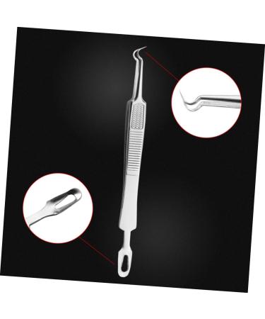 Beavorty 3pcs Kit Stainless Pimple Tweezers Curved Steel Extractor Blemish for Tool - Buy Online on GoSupps.com