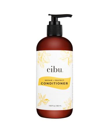 CIBU Repair + Protect Conditioner 30003 Restores Damaged Dry Hair Protects From Breakage Safe for Color-Treated Hair 11.83oz 11.83 Fl Oz