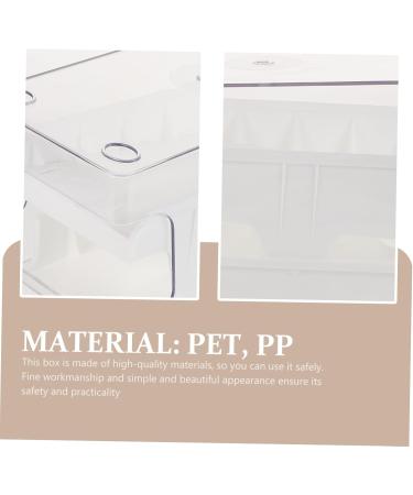 jojofuny Egg Storage Case 1pc Refrigerator Dispenser Food Holding Convenient Kitchen White Multipurpose Practical Use Holder White 30.3X16CM - Buy Online on GoSupps.com
