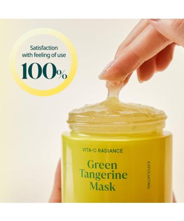 Goodal Green Tangerine Vita C Wash Off Mask - Brightening & Hydrating Facial Mask for Glowing Skin - International Shipping Available - Buy Online on GoSupps.com