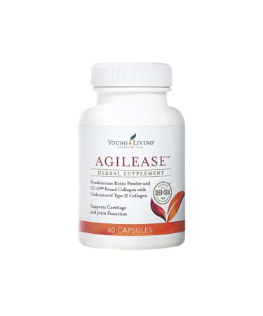 Young Living AgilEase Capsules | 60 Count | UC-II Collagen Supplement | Supports Mobility & Flexibility | Helps Maintain Joint Health & Exercise Recovery