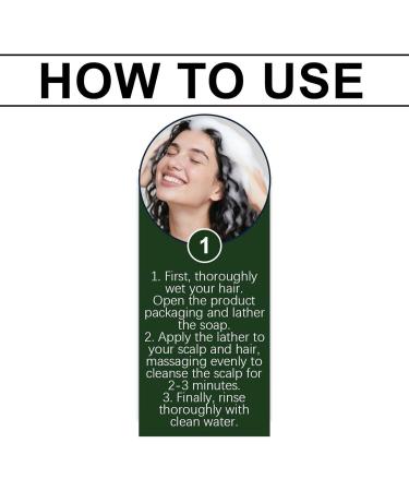 Nature Triangle Shampoo Bar Nature Green Shampoo Bar Triangle Green Shampoos Soap Arborvitae Leaves Shampoos Soap For Hair Cleaning Care (1pcs) - Buy Online on GoSupps.com