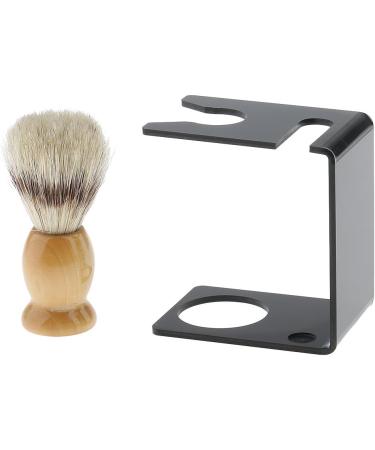 Gazechimp 4 in 1 Shaving Set - Premium Shaving Stand Soap Bowl Soap & Brush for a Luxurious Grooming Experience - International Shipping Available - Buy Online on GoSupps.com