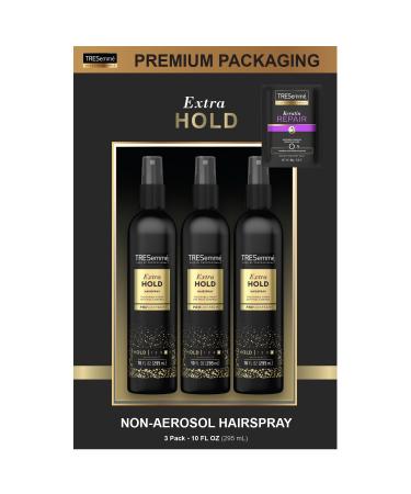 TRESemm Hairspray Non-Aerosol Extra Hold 3-Pack + Keratin Repair Hair Mask Moisturizing Hair Spray Anti-Humidity Anti-Frizz Hair Products (4 Piece Set) Non Aerosol 10 Fl Oz (Pack of 3) - Buy Online on GoSupps.com