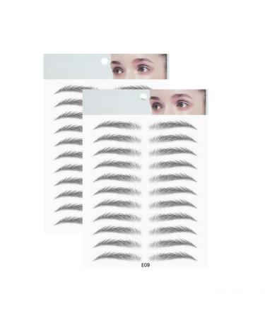 Eyebrow Patch, Semi-Permanent Eyebrow Hair Patch, Authentic Hair-Like Eyebrows, Imitation Eyebrow Tattoos, Lazy Eyebrows