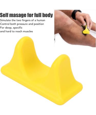 Asixxsix Psoas Muscle Release Tool - 2PC Deep Tissue Back & Hip Flexor Massager (Yellow) - Portable Full Back Stretcher for Relaxation - Buy Online on GoSupps.com