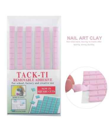 Reusable Professional False Nail Tips - Sticky Adhesive DIY Nail Art Tool for Perfect Manicure - Buy Online on GoSupps.com