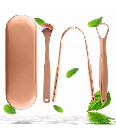 Portable Stainless Steel Tongue Cleaning Scraper - Eliminate Bad Breath & Promote Healthy Oral Care for Kids - Buy Online on GoSupps.com
