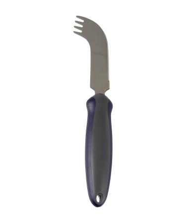 Homecraft Newstead Cutlery Nelson Knife (Eligible for VAT relief in the UK) Fork and Knife Combination One Handed Eating Aid Adaptive Dining Utensil Elderly Disabled Amputee Stroke Eat Easier Splayed fork Nelson Knife Single - Buy Online on GoSupps.com