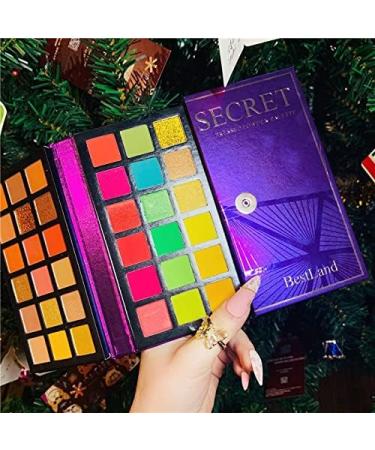 JOYTILLGU Beauty Palette 72 Colors Matte Glitter Eyeshadow Palette Colorful Eyeshadow Neon Eye Pigments Makeup Palette Eyeshadow Palette 1PC - Buy Online on GoSupps.com
