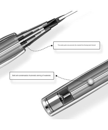 Cooklesa Eyebrow Cooklesa Upgraded Natural Waterproof Eyebrow Pen with Microfine Tip Two-Pronged Eyebrow Pencil Long-Lasting Natural 3D Waterproof Microblading Eyebrow Pen (Brown) - Buy Online on GoSupps.com