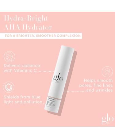 Glo Skin Beauty Hydra-Bright AHA Hydrator - Illuminating Treatment Moisturizer for Brighter Complexion - 1.7 Fl Oz - Buy Online on GoSupps.com