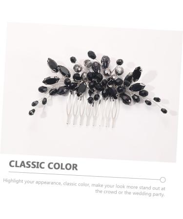 DOITOOL Rhinestone Flower Headpiece Decorative Hair Comb Bridal Hairpiece Wedding Bridal Hair Comb French Hair Side Combs Christmas Hair Comb The Flowers Miss Accessories Crystal - Buy Online on GoSupps.com