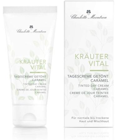  Charlotte Meentzen Charlotte Meentzen - Herbal Vital - Tinted Day Cream - Caramel - 50 ml - Buy Online on GoSupps.com