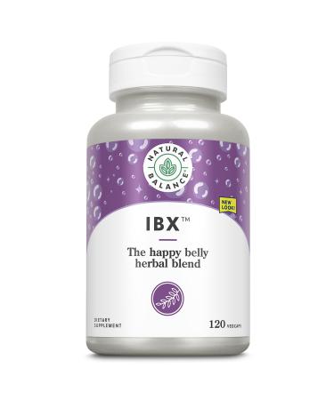 Natural Balance IBX Soothing Bowel Formula | Supports Digestive Health | 120 Veggie Caps