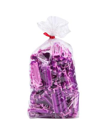 osiuujkw 1 Bag ABS Women Hair Curler Foldable Solid Color Salon Hairstyling Hairdressing Curlers Curling Tool Accessories