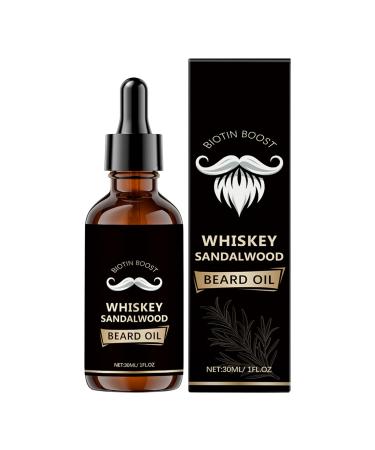Softening Beard Oil Natural Moisturizing Oil | Oil for Facial Hair and Thick Mustaches - For Men Daily Care Morning Shower Styling Travel