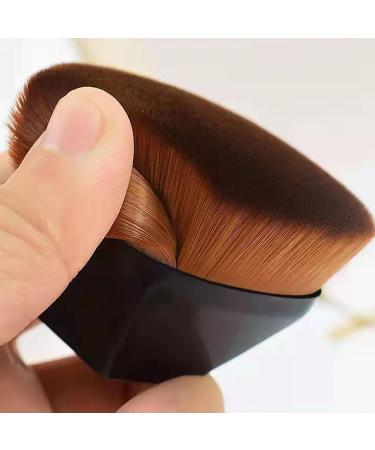 Foundation Brush Hexagon Foundation Brush Flat Top Foundation Brush Foundation Brush for Liquid Makeup Foundation Makeup Brush for Women with Bonus Protective Case - Buy Online on GoSupps.com